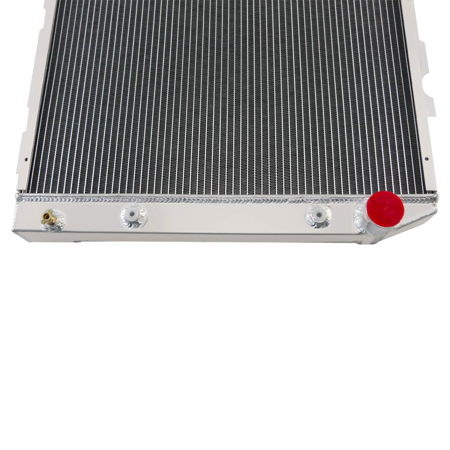 1970-1973 Dodge Charger Coronet Challenger 4-Row Aluminum Radiator - High Performance Cooling for Classic Mopar Muscle Cars - Perfect for Street Racing & Car Restoration Projects