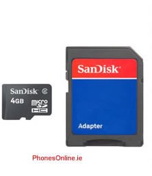 4GB MicroSD Memory Card with Adapter - High-Speed Class 10 Flash Storage for Smartphones, Tablets, Cameras & Drones - Expand Your Device Memory for Photos, Videos & Apps