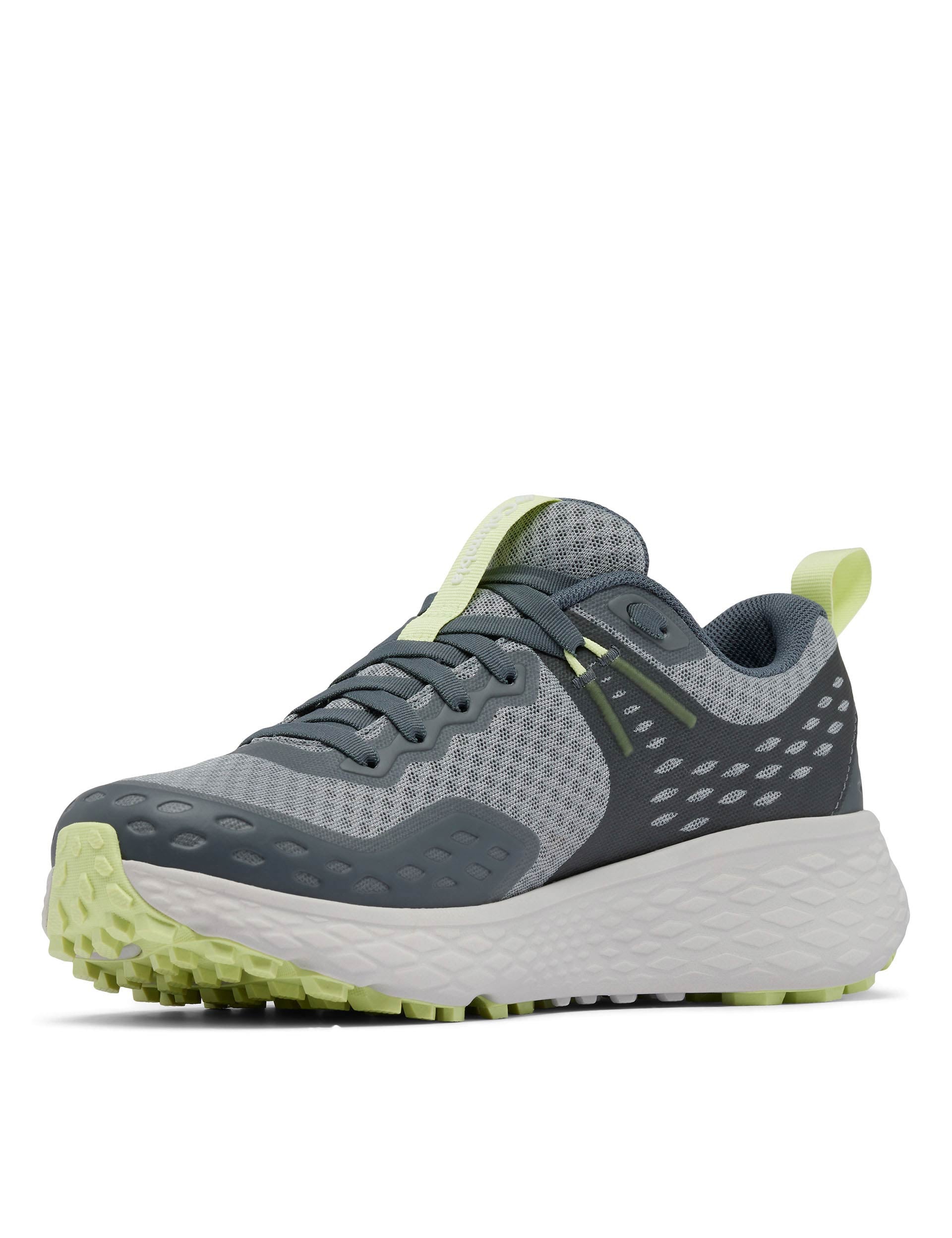 Konos TRS II OutDry Waterproof Hiking Shoes for Men & Women - Lightweight Trail Running Shoes with Superior Traction - Monument/Spring Yellow - Perfect for Outdoor Adventures & Mountain Trekking