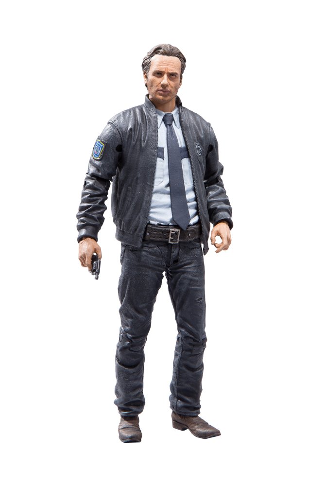 McFarlane Toys The Walking Dead Rick Grimes Series 10 Collectible Action Figure - 7-Inch Detailed Sculpt with Accessories | Perfect for Display, Gifts & TV Show Fans