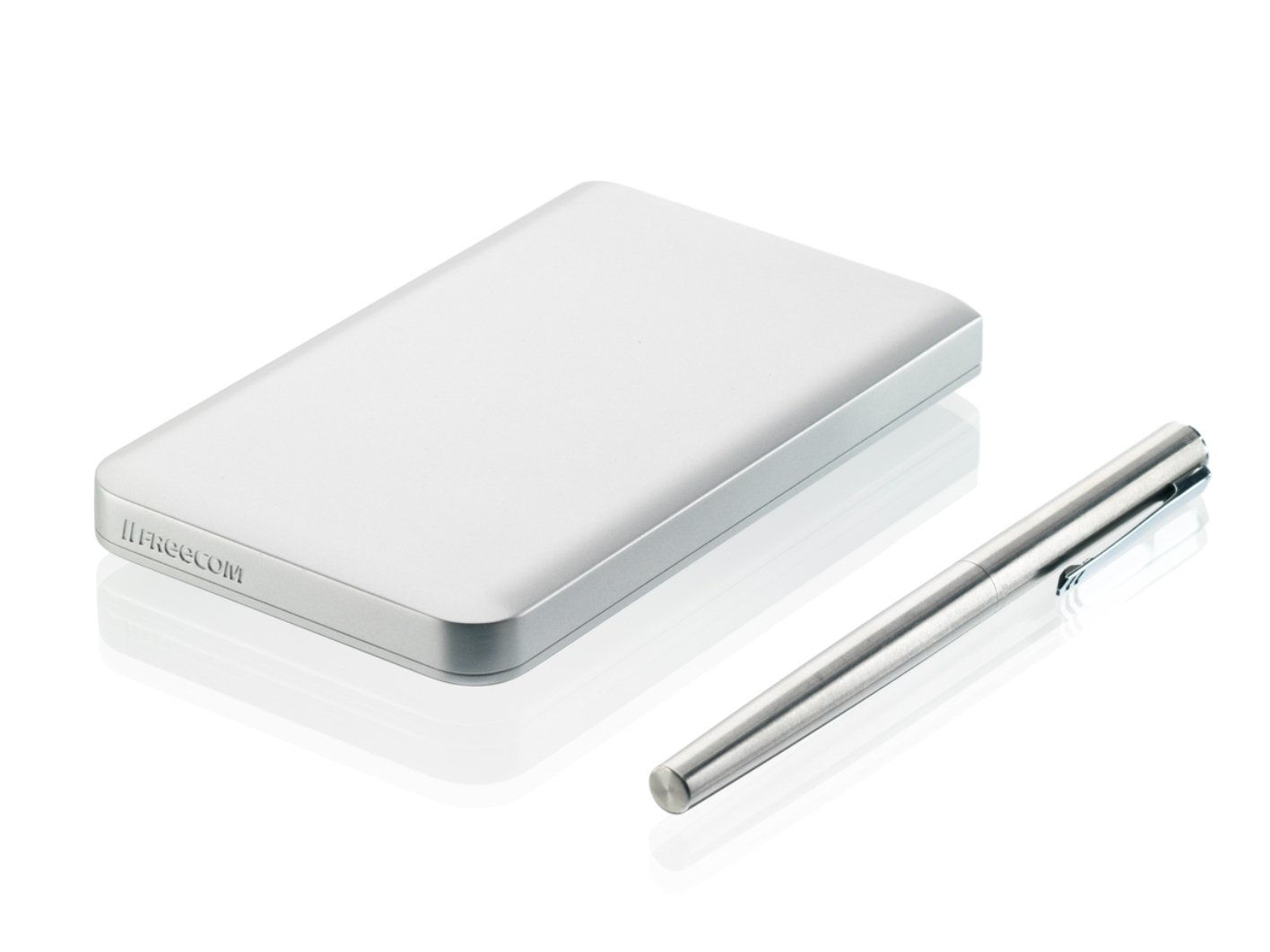 Verbatim Freecom Mobile Drive 500GB USB 3.0 Portable External Hard Drive - Lightweight Magnesium Enclosure, Fast Data Transfer for MacBook Pro/Air, PC, Laptop - Silver (Model 97570) - Perfect for Backup, Storage & On-the-Go Computing