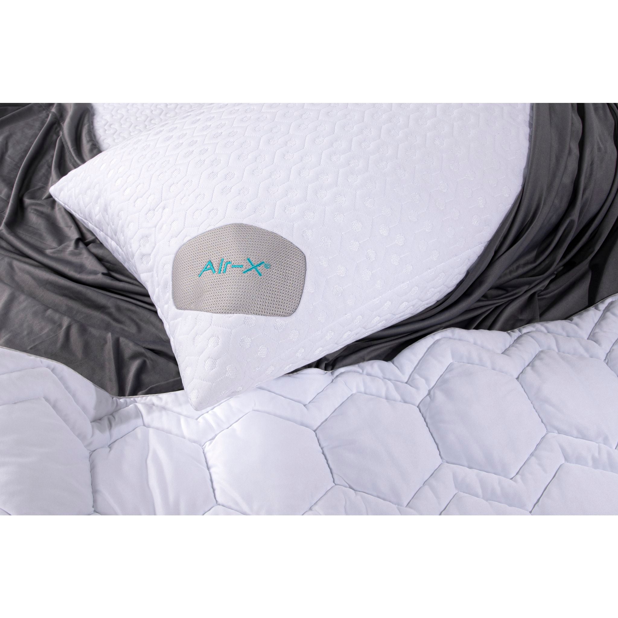 Bedgear Dri-Tec Waterproof Pillow Protector - Hypoallergenic & Breathable Pillow Cover for Allergies, Dust Mites & Sweat - Ideal for Hot Sleepers, Asthma & Allergy Sufferers - Fits Standard, Queen & King Size Pillows