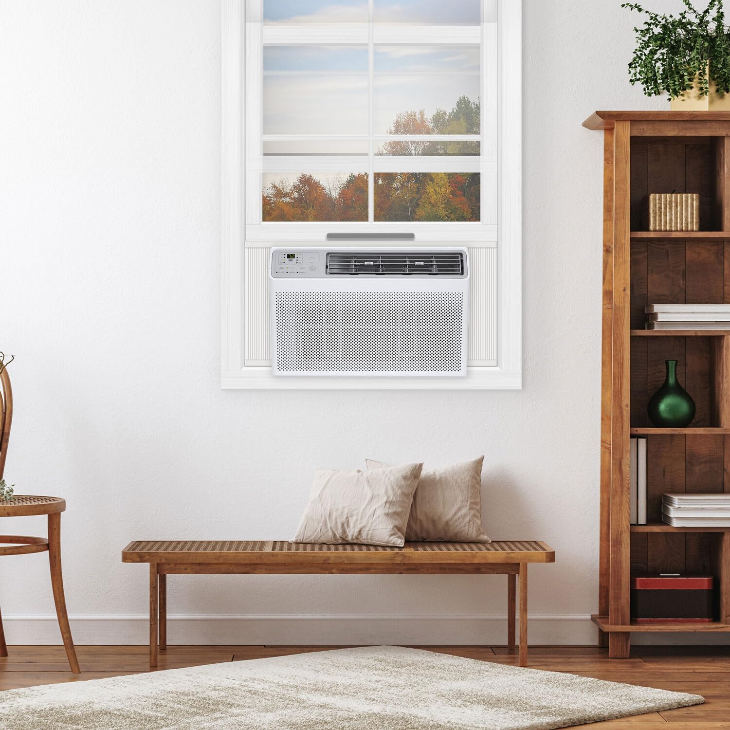 TCL 8,000 BTU Smart Window Air Conditioner with WiFi & Remote - Cool & Quiet for Small Rooms (12x12 ft) - Perfect for Bedrooms, Offices & Apartments