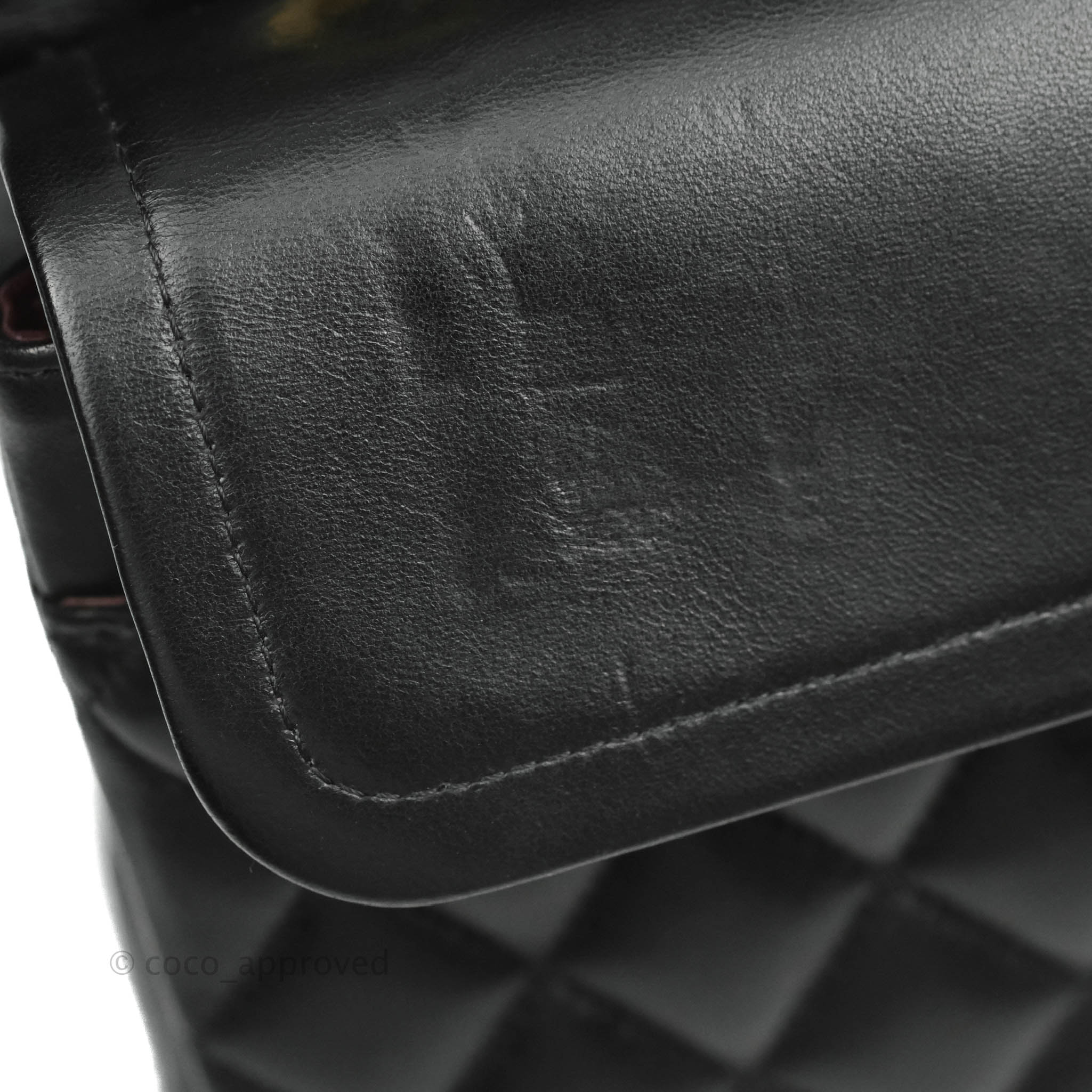 Chanel Classic Medium Double Flap Bag Black Lambskin Leather with Gold Hardware - Luxury Handbag for Women, Perfect for Evening Events & Special Occasions