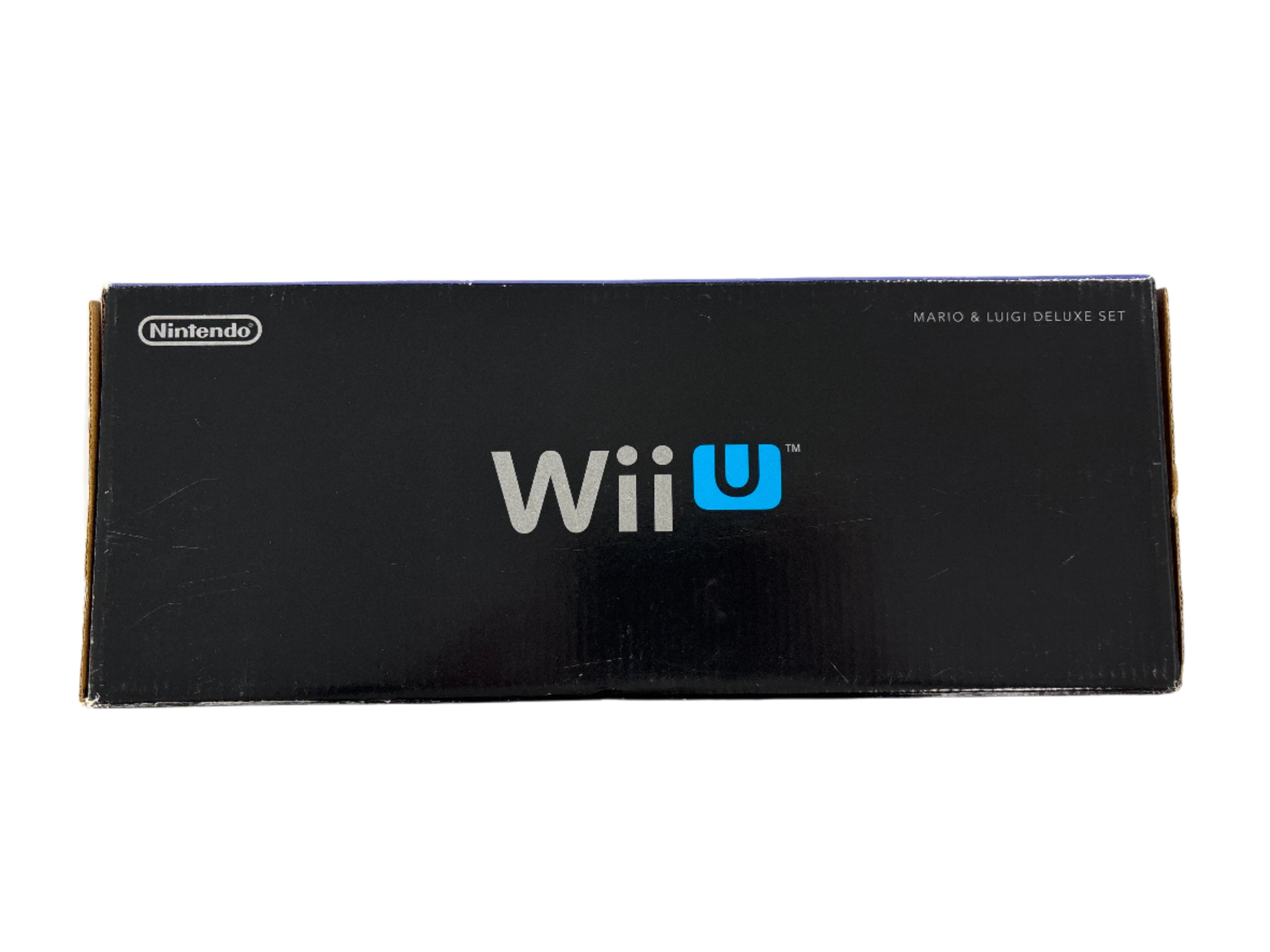 Super Mario & Luigi Deluxe Edition Wii U Game Box with Inserts - Collector's Item for Nintendo Fans | Perfect for Display, Gaming Collections & Nostalgic Decor
