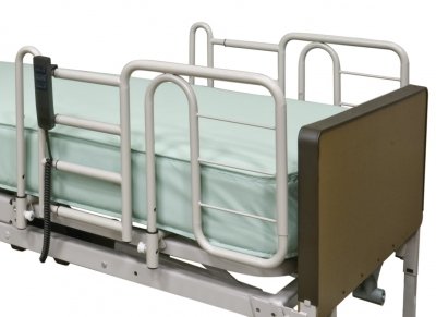 Graham Field Liberty Half No Gap Bed Rail - Safety Bed Rail for Adults & Seniors - Prevents Falls, Secure Support for Home & Hospital Use
