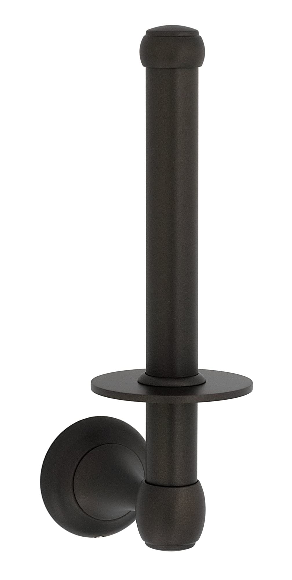 Wall Mounted Reserve Tissue Holder in Chocolate Bronze Finish - Perfect for Bathroom, Kitchen & Office Organization