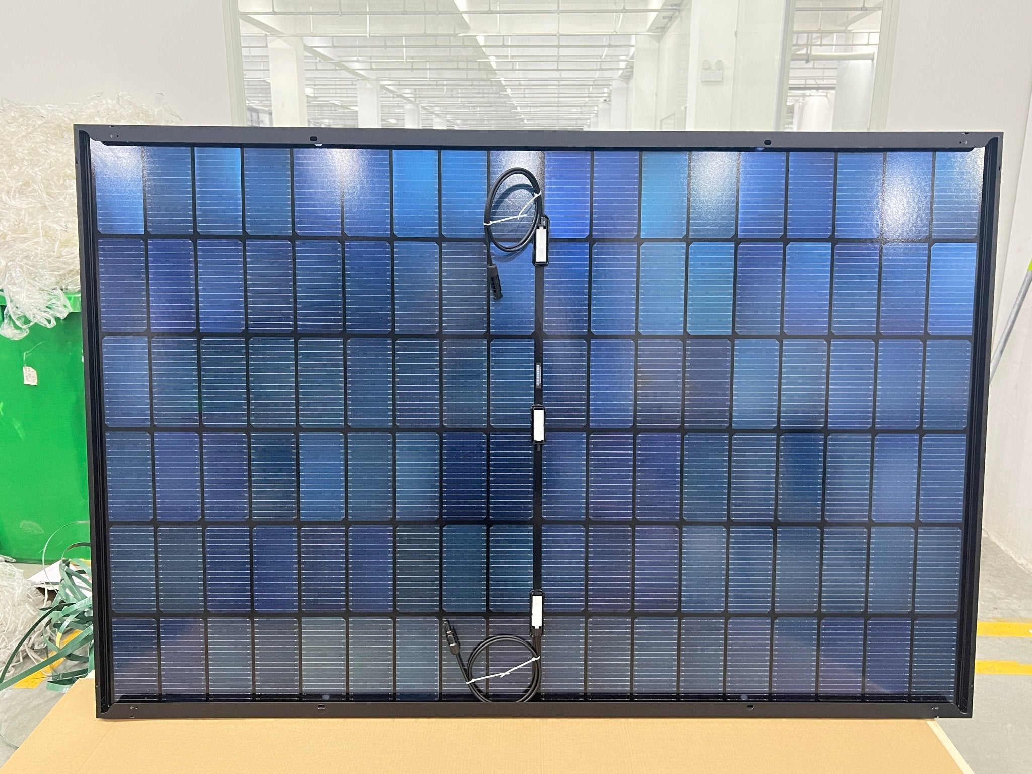 440W Bifacial Solar Panel - High Efficiency Dual Glass All Black Module (Model 2540401) for Residential & Commercial Solar Energy Systems