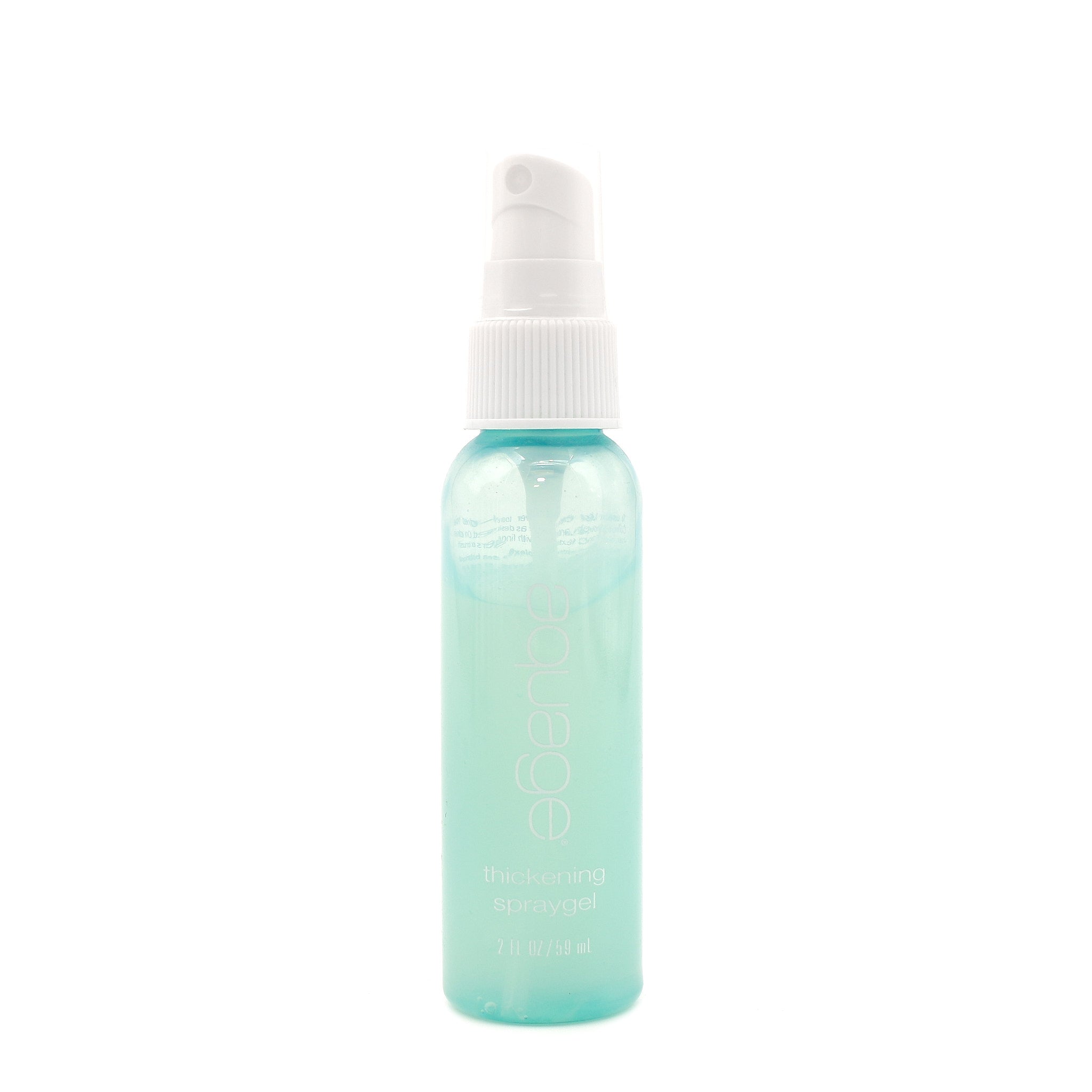 AQUAGE Thickening Spray Gel for Hair - 2 oz Volumizing & Styling Gel for Fine or Thin Hair - Perfect for Daily Use & Special Occasions