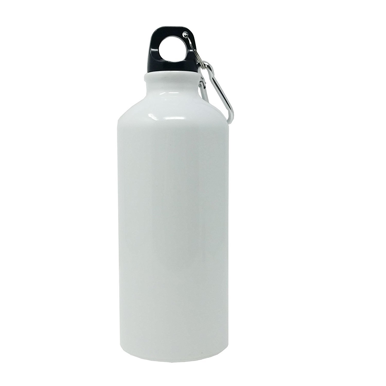 #1 Dad & Mom 20-Oz 600ML White Aluminum Water Bottle Set - Custom Gifts for New Parents - Perfect for Baby Showers, Father's Day & Mother's Day Gifts