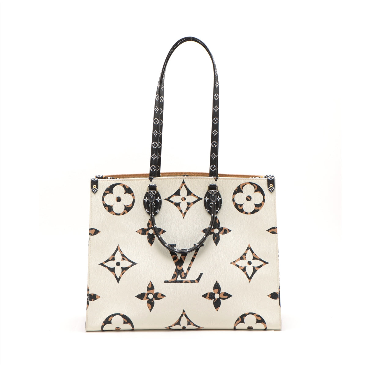 Louis Vuitton Monogram Jungle On The Go GM Tote Bag - Luxury Designer Handbag for Women, Travel & Everyday Use