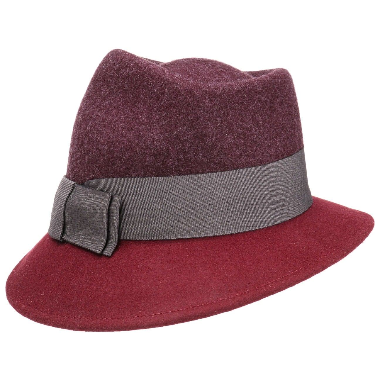 Lierys Asym Twotone Wool Felt Hat - Stylish Winter Fashion Accessory for Women | Perfect for Outdoor Events, Travel & Cold Weather