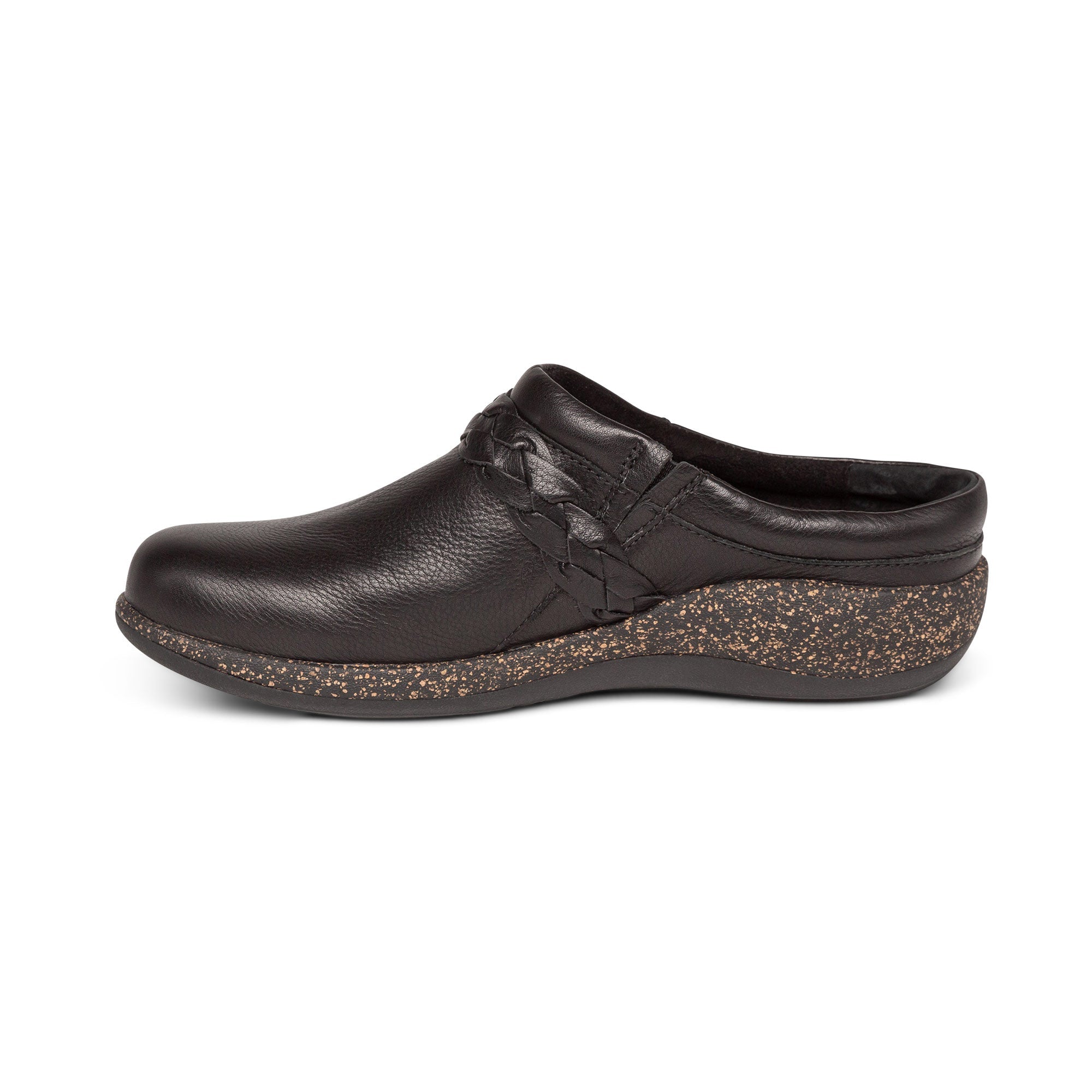 AETREX LIBBY Comfort Clog for Women - Medium & Wide Width - Slip-Resistant Supportive Footwear for Nurses, Chefs & Healthcare Workers