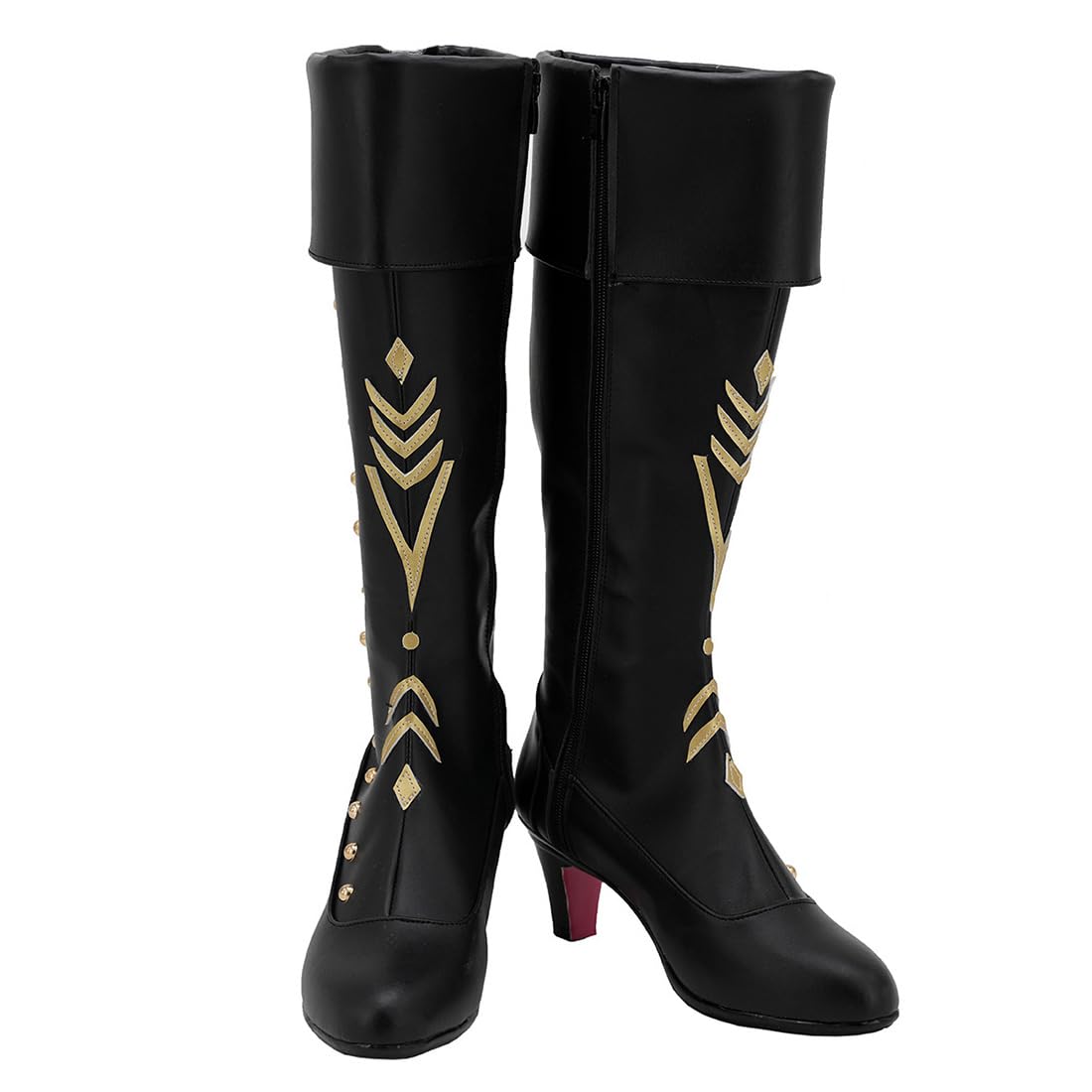 Customizable Anna Shoes Boots for Cosplay - Perfect for Halloween & Anime Conventions - Size 0724030 - Comfortable Costume Footwear for Women & Girls