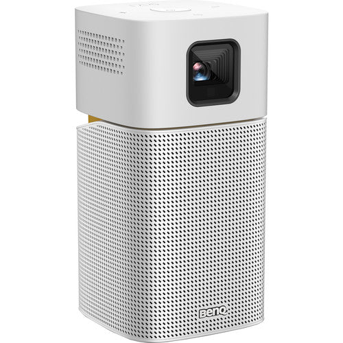 BenQ GV1 200 Lumen WVGA DLP Smart Pico Projector with WiFi & Bluetooth - Portable Mini Projector for Home Theater, Outdoor Movies, and Business Presentations