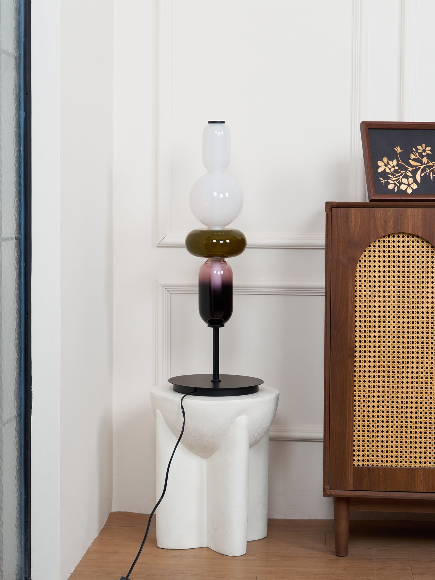 Elegant Candied Glass Table Lamp - Modern Home Decor for Living Room, Bedroom & Office
