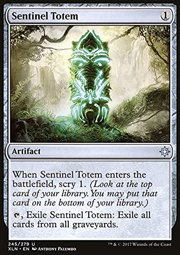 Magic: The Gathering Sentinel Totem (245) Ixalan XLN - MTG Card for Commander, Modern & Standard Decks - Perfect for Game Night & Tournaments