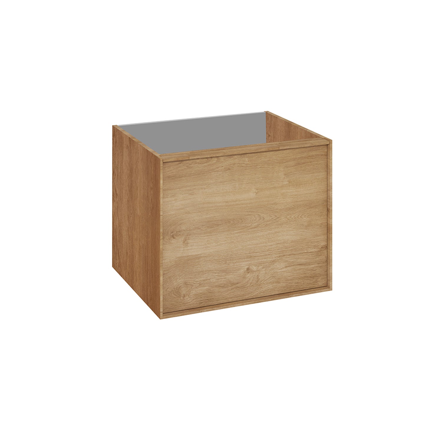 DAX Berlin Single Bathroom Vanity Cabinet with Onix Basin - Modern Bathroom Storage Solution for Small Spaces | Perfect for Apartments, Powder Rooms & Guest Baths