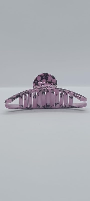 Aradhya Priyal Women's Thick Rectangle Claw Clip - Jumbo Hair Clips for Strong Hold - Matte Finish Banana Clips for Girls (Pack of 6) - Perfect for Ponytails, Buns & Everyday Hairstyles