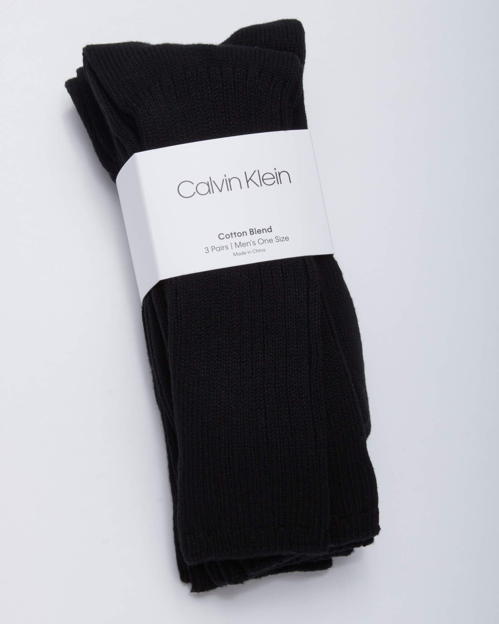 Calvin Klein Men's Athletic Crew Socks 3-Pack - Breathable Cotton Blend Cushioned Sole Dress Socks for Work & Casual Wear - Non-Binding Comfort Socks for Running, Gym & Daily Use