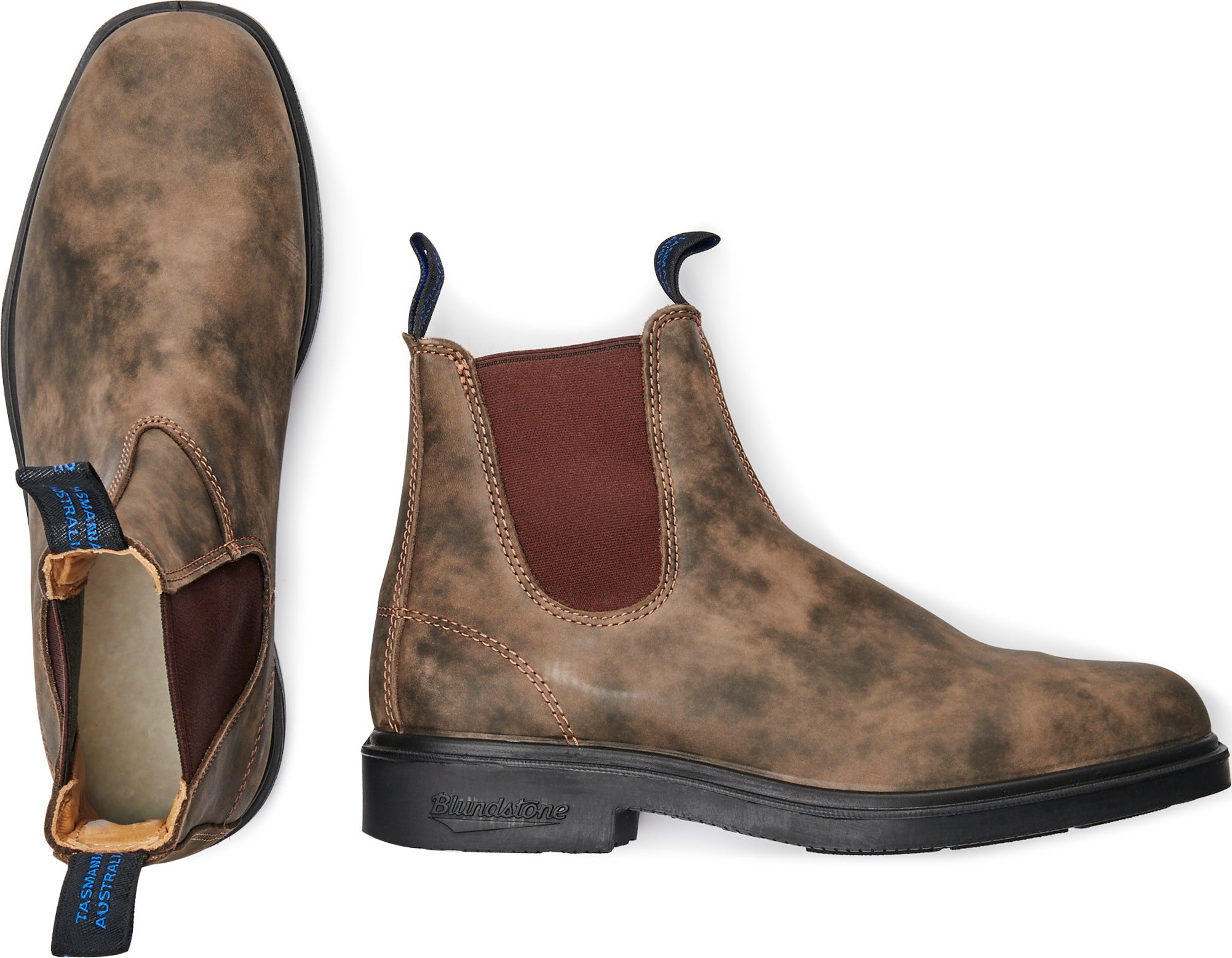 1391 Winter Thermal Dress Rustic Brown Boots - Unisex Waterproof Snow Boots for Men & Women - Perfect for Hiking, Snowshoeing & Cold Weather Activities