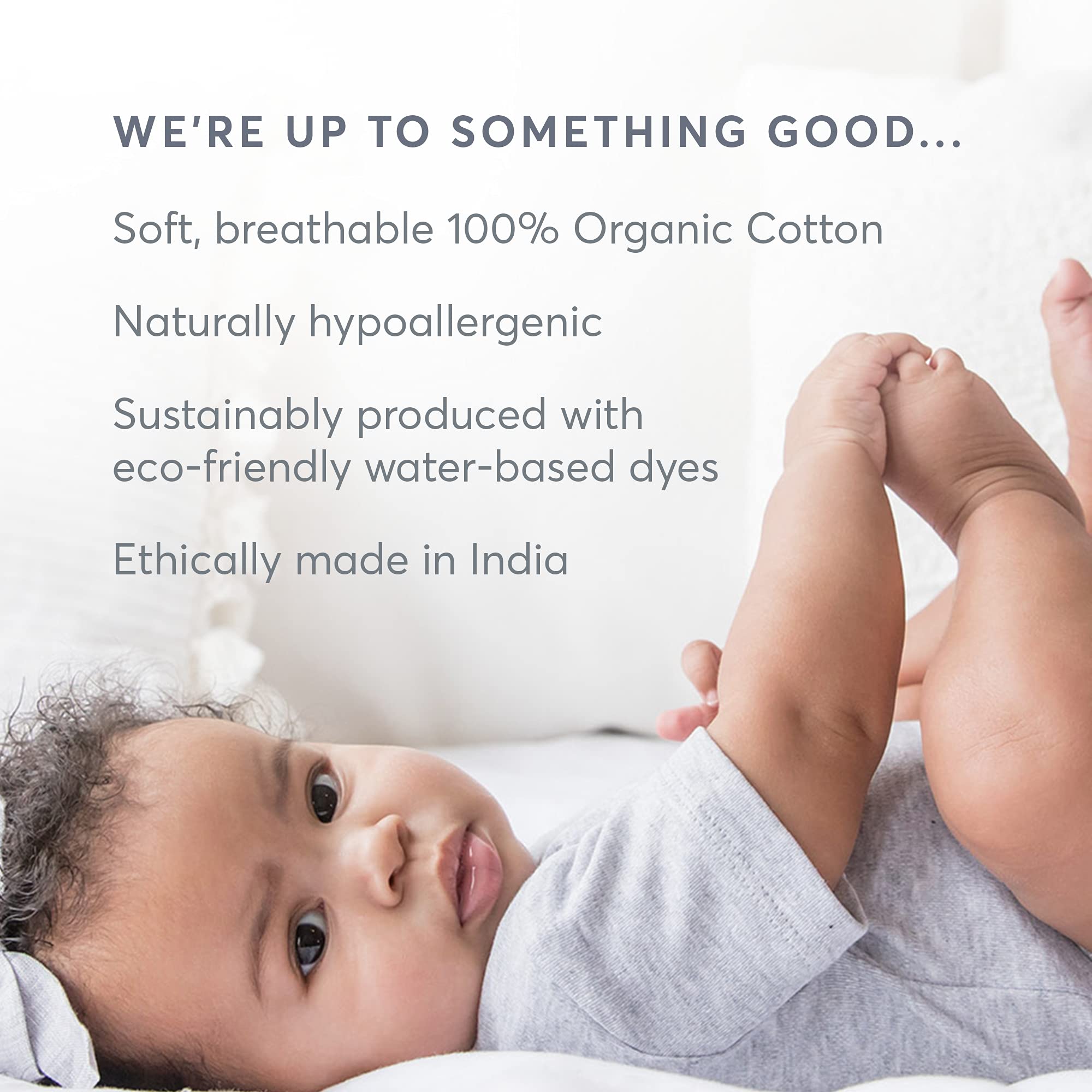 Organic Cotton Cruz Joggers for Babies & Kids - Soft & Comfortable Baby Pants by Colored Organics - Perfect for Playtime, Daycare & Everyday Wear