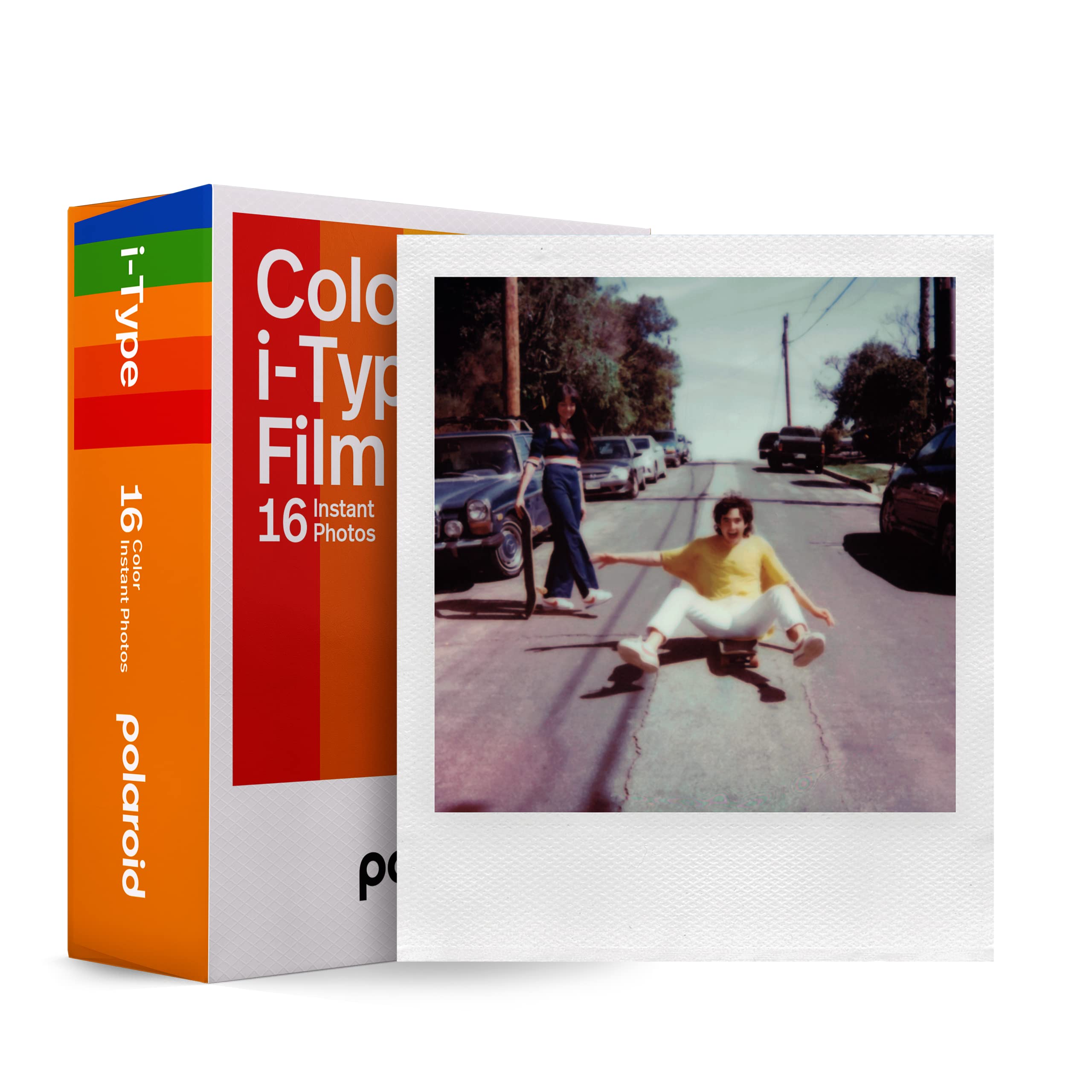 Polaroid Now+ Generation 2 Instant Camera Bundle with 16 Photos - Bluetooth Connected, App Controlled - Black - Perfect for Travel, Parties & Creative Photography