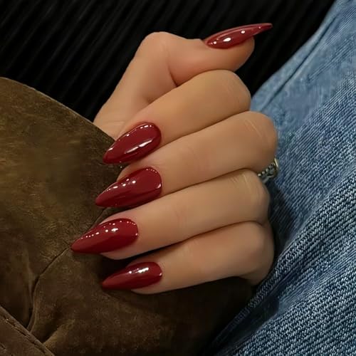 red solid glossy