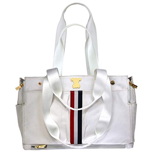 STRIPE CANVAS - WHITE / RED WHITE BLUE
