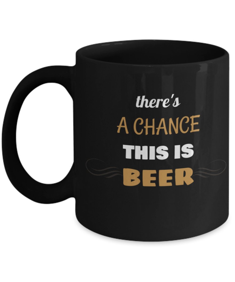 Funny Beer Coffee Mug - 11oz Ceramic Cup for Moms & Coffee Lovers
