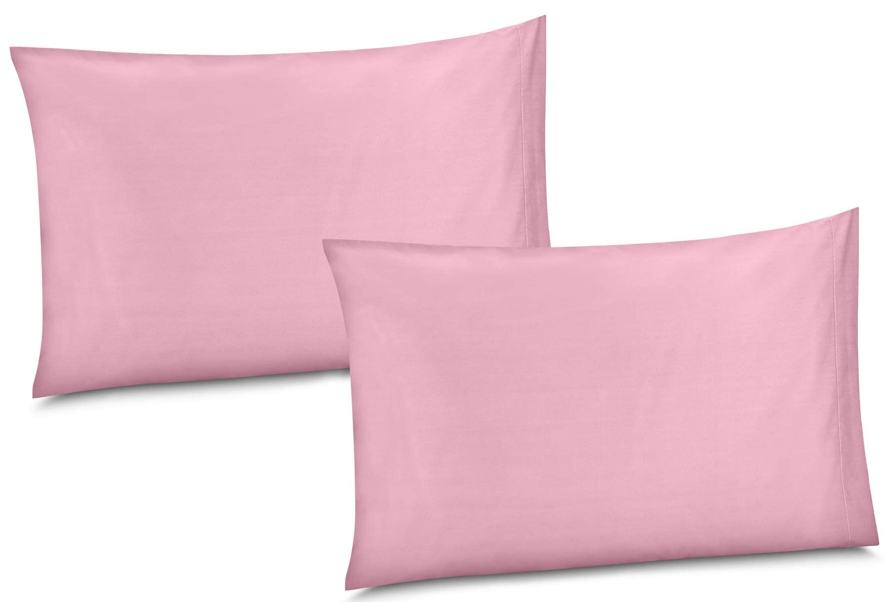 Premium Gilbins Cotton 180 Thread Count Pillowcase Set of 2 - Ultra Soft Bedding for Home & Bedroom - Perfect for Side Sleepers & Allergy Relief