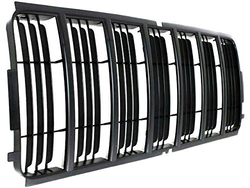 2002-2004 Jeep Liberty Matte Black Grille Insert - Replacement Grille for Enhanced Style & Protection - Perfect for Off-Roading & Custom Car Modifications
