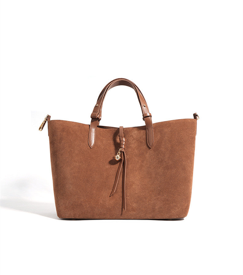 Stylish Women's Leather Tote Bag - Premium Handmade Genuine Leather Shoulder Bag for Work, Travel & Everyday Use