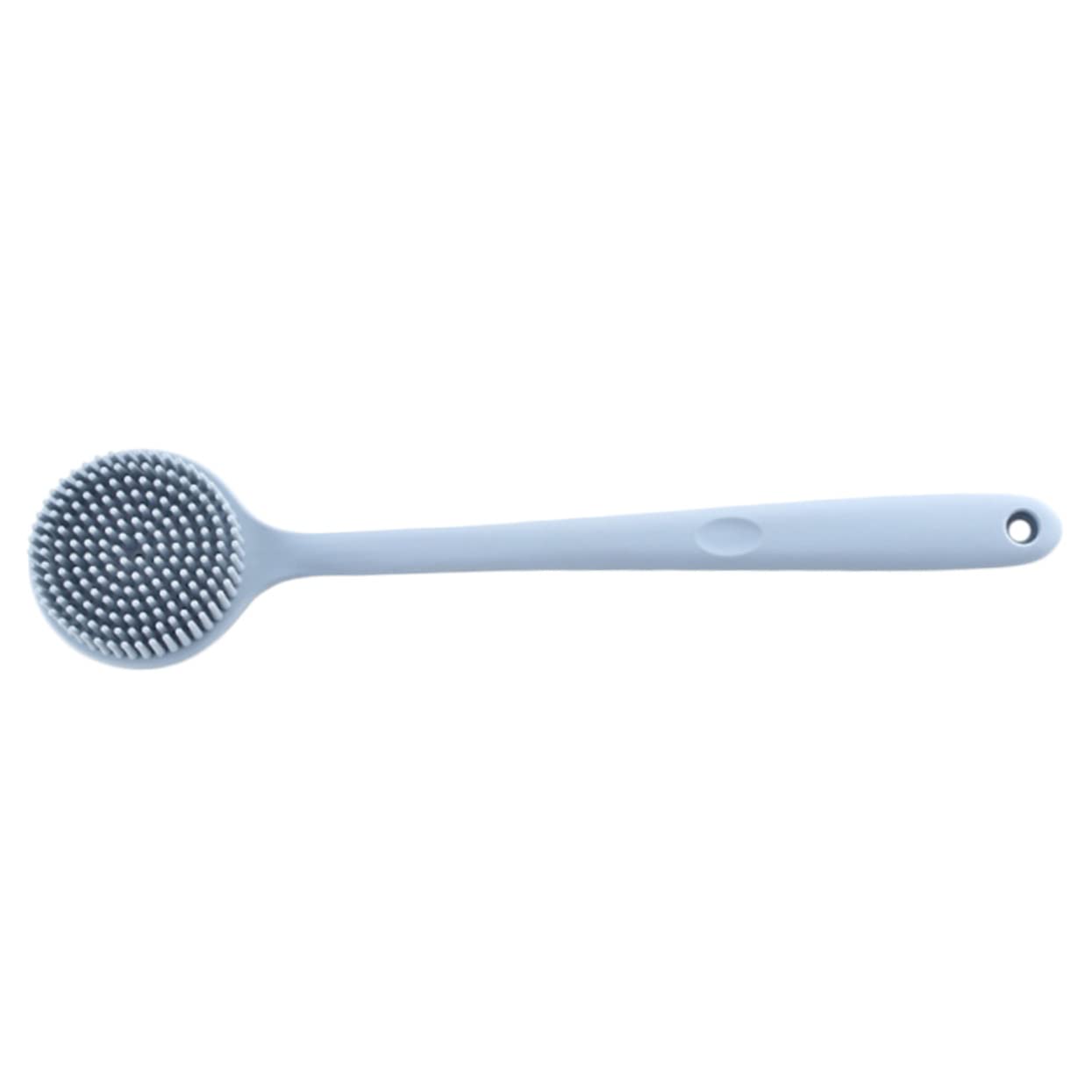 Healifty Silicone Back Scrub Brush - Exfoliating Body Scrubber with Long Handle for Deep Cleaning, Shower & Bath Loofah - Perfect for Men & Women, Ideal for Exfoliation, Dead Skin Removal & Relaxing Massage