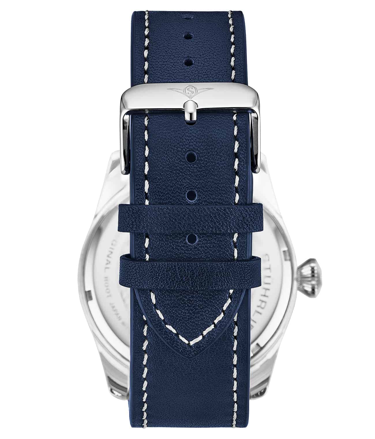 4002 Quartz 44mm Aviator Watch for Men - Classic Pilot Style with Date Window - Perfect for Aviation Enthusiasts, Business Professionals & Everyday Wear