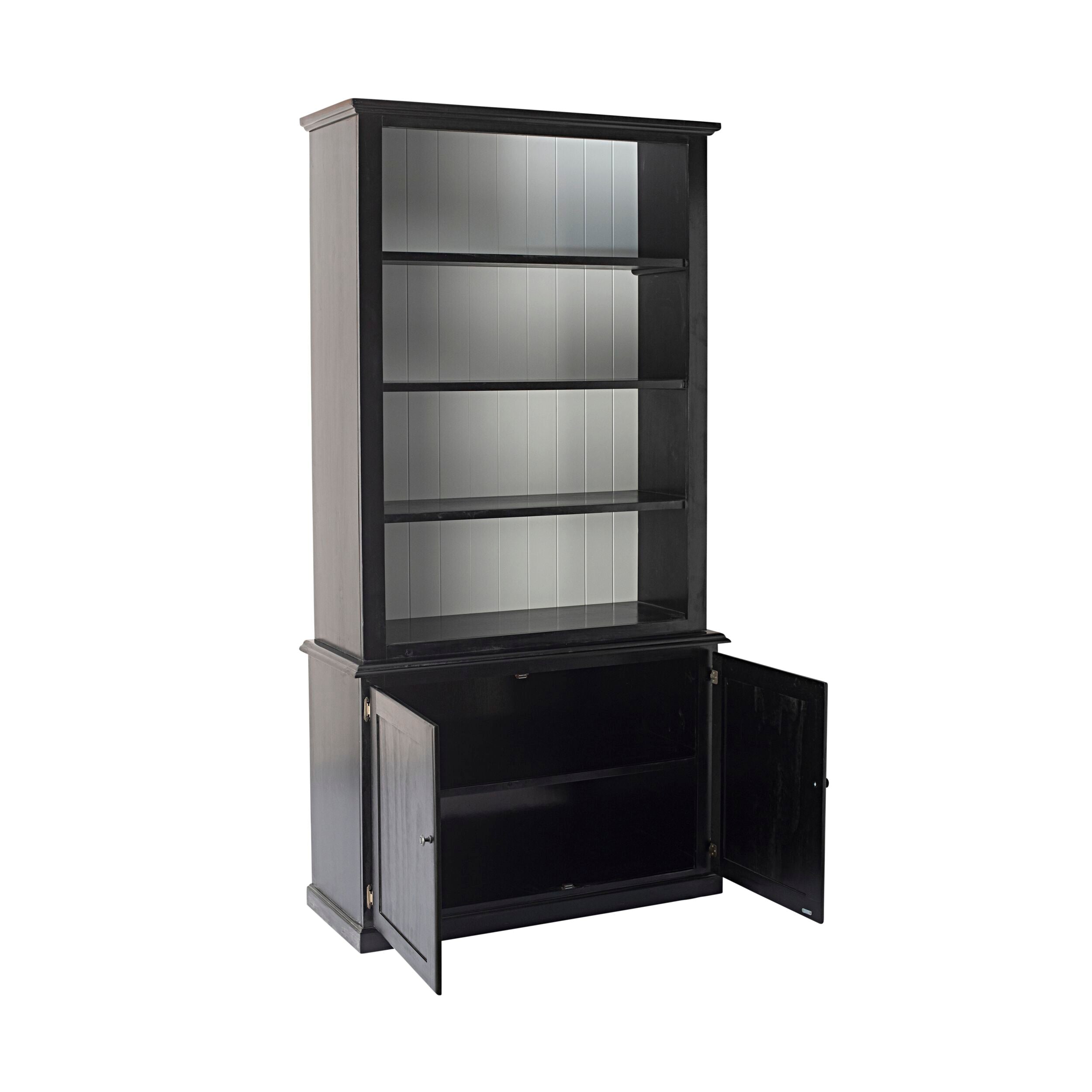Armand 2 Door Library Shelving Unit - 48.8