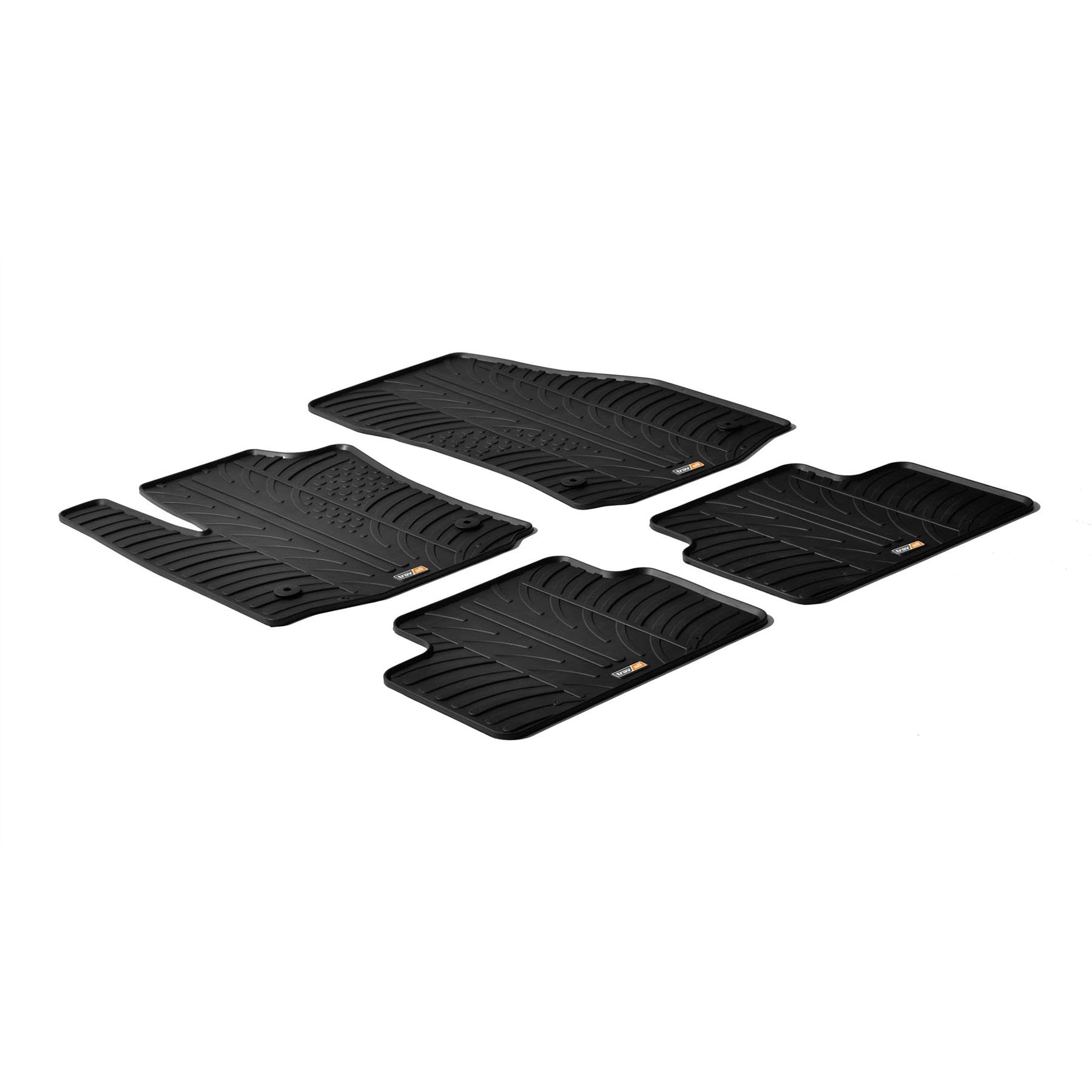 Premium Rubber Car Floor Mats for Opel Meriva (2010-2017) & Vauxhall (2009-2017) - Heavy Duty, Easy to Clean, All-Weather Protection - Perfect for Daily Commuting, Road Trips and Family Adventures