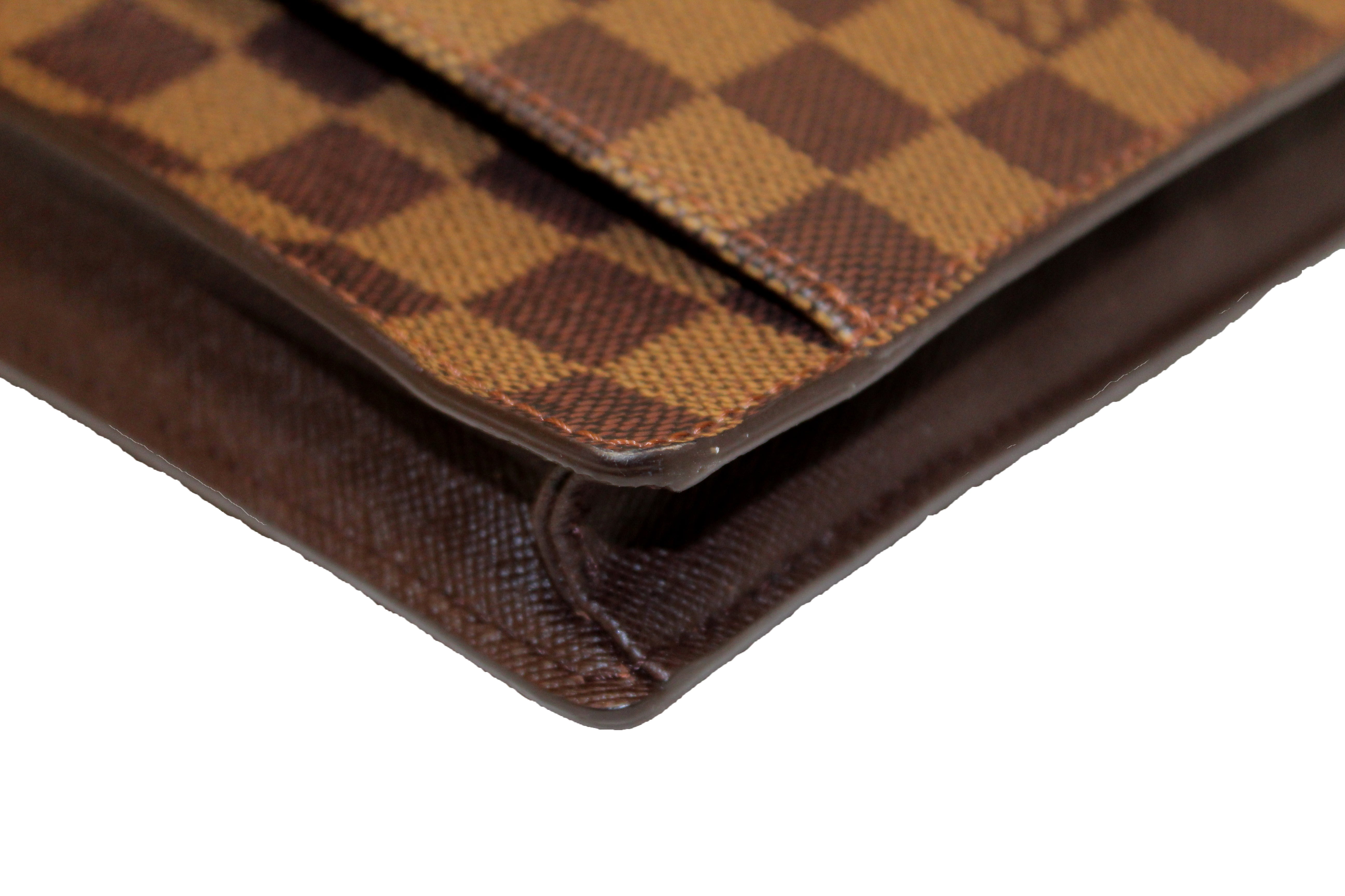 Authentic Louis Vuitton Damier Ebene Pimlico Messenger Bag for Men - Genuine Leather Crossbody Shoulder Bag - Perfect for Work, Travel & Daily Use