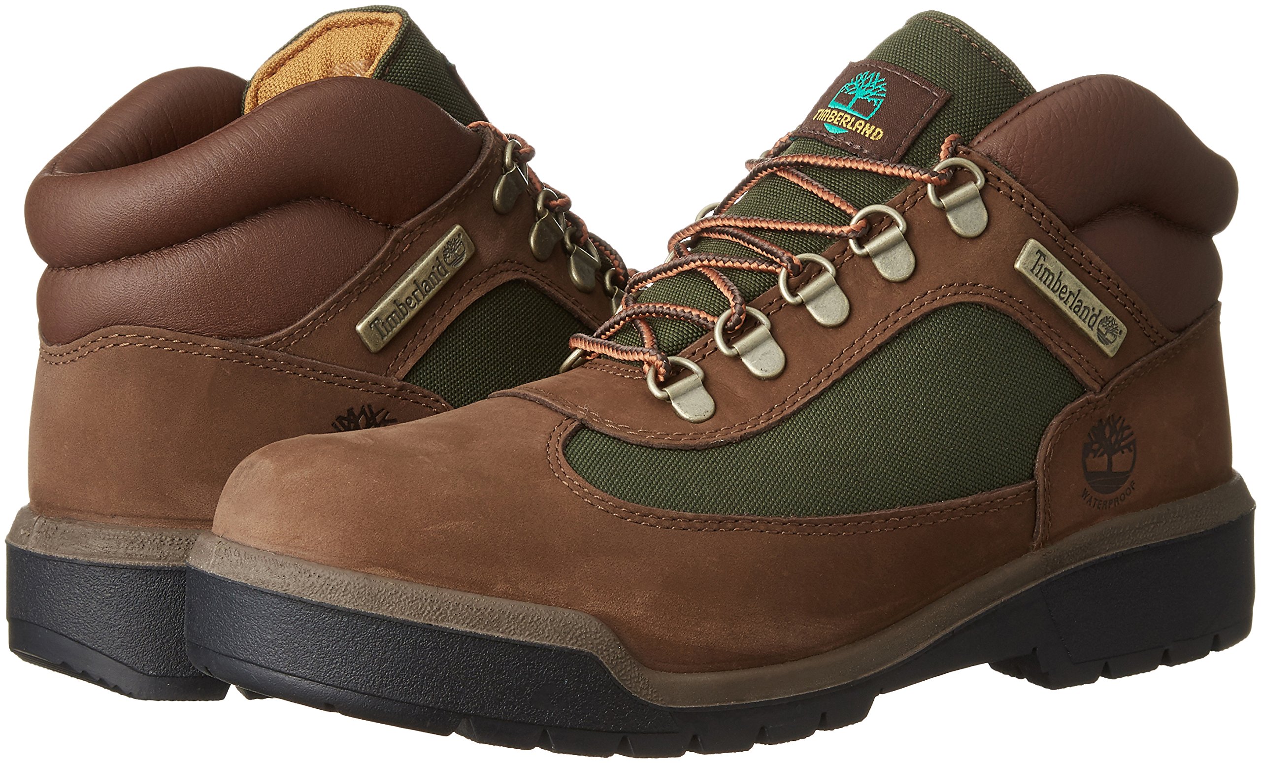 Timberland Men's Waterproof Leather Hiking Boots - Durable Outdoor Work & Winter Snow Boots for Hiking, Camping & Construction Work