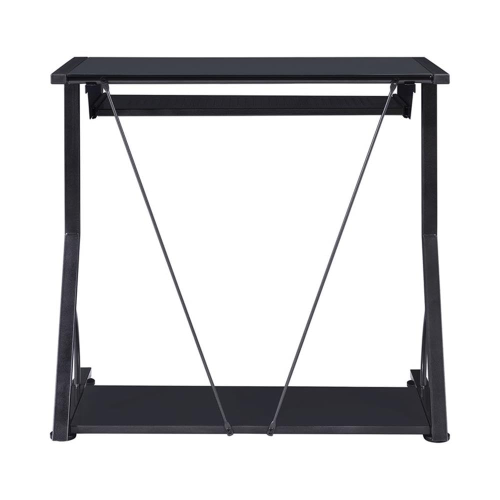 Black Coaster Furniture Computer Desk - Modern Home Office Desk for Work & Study, 800217 - Perfect for Small Spaces, Gaming & Remote Work