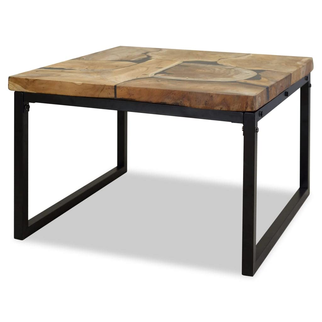 Premium Teak Resin Coffee Table 23.6