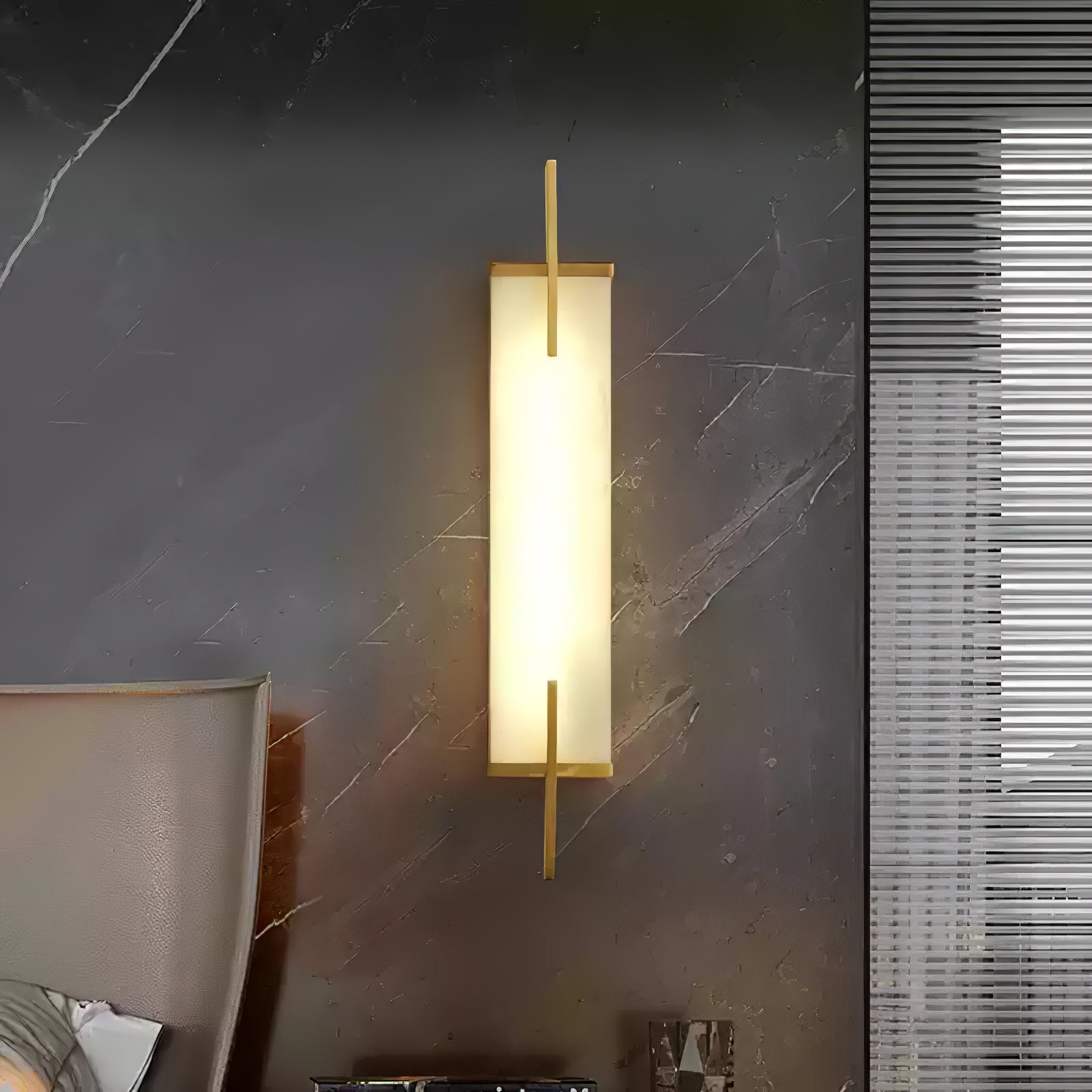 Calliope Wall Sconce Light Fixture - Modern Plug-in Wall Lamp with Adjustable Arm for Living Room, Bedroom, or Hallway Decor