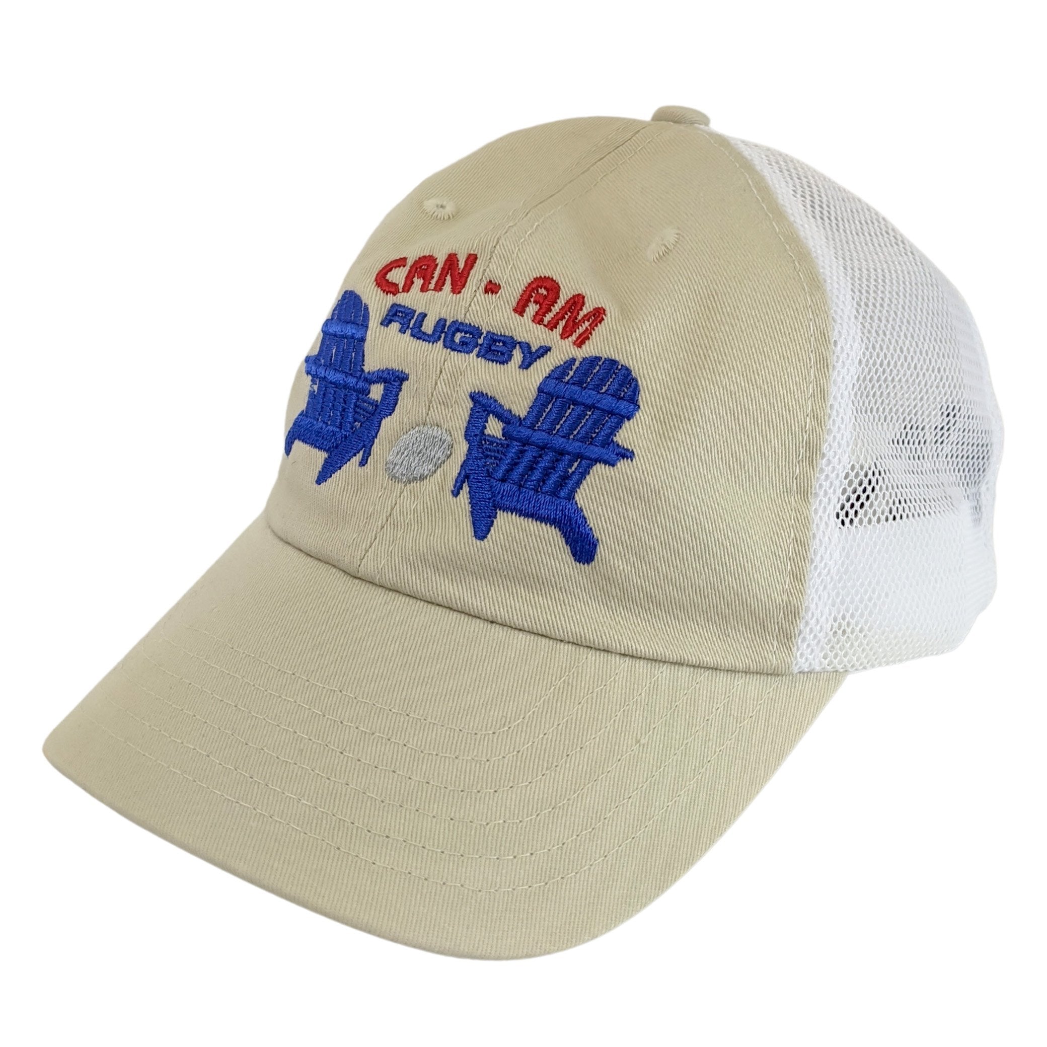 CAN AM Trucker Hat - Adjustable Mesh Back Baseball Cap for Men & Women - Stylish & Breathable for Outdoor, Sports, and Casual Wear