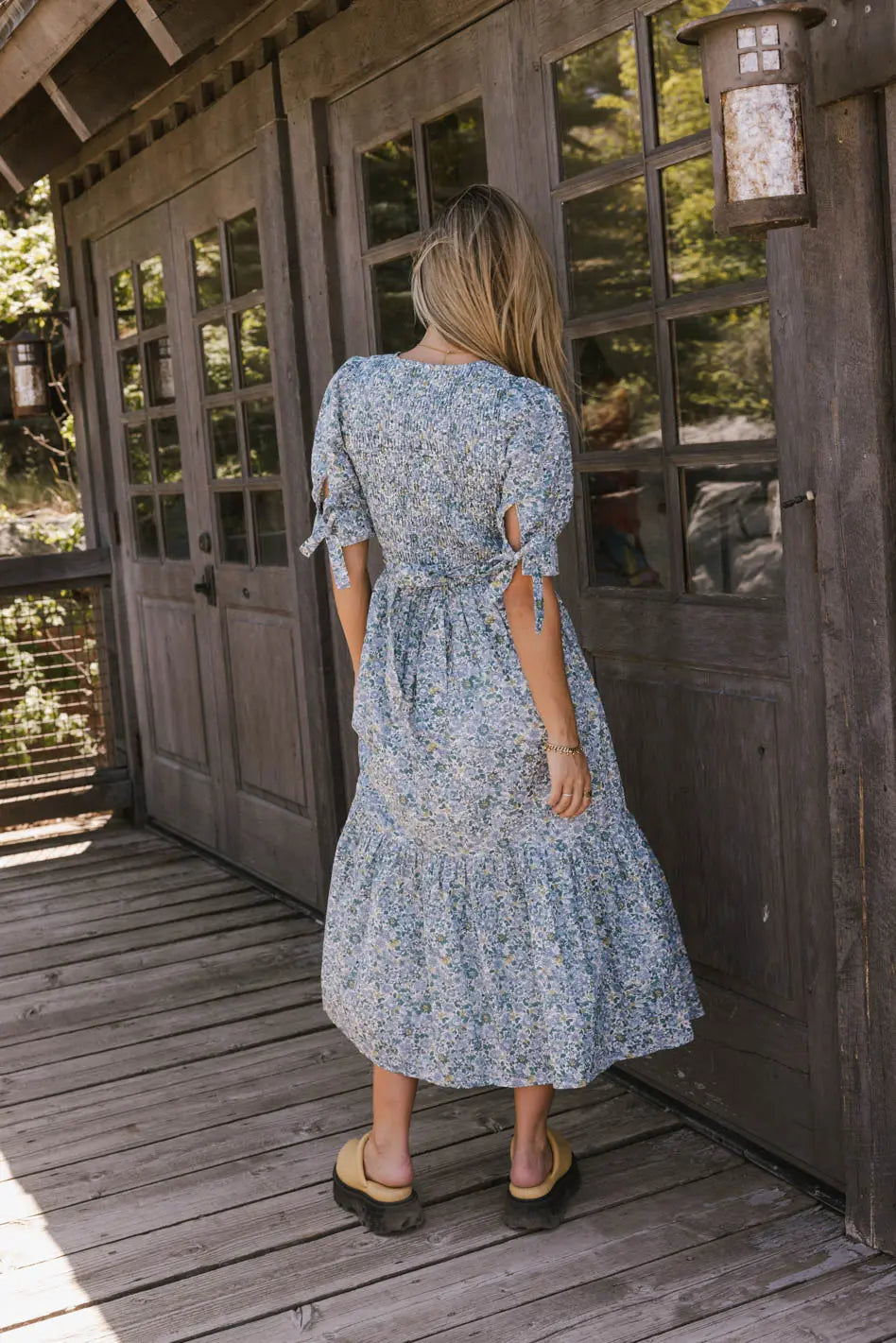 Misty Button Down Midi Dress for Women - Flowy Summer Casual Dress with Pockets | Perfect for Office, Date Night & Vacation Outfits | FINAL SALE