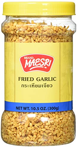 Premium Fried Garlic Crisps - 10.5oz (Pack of 10) | All-Natural Topping for Pizza, Pasta & Asian Dishes | Vegan & Gluten-Free Snack for Salads & Stir-Fry