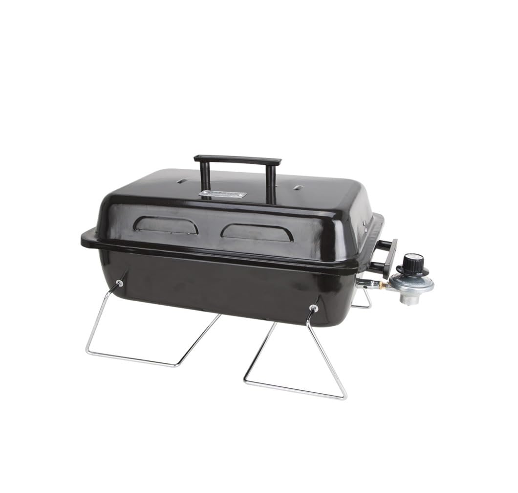 OMAHA YL1081 Outdoor Gas Grill Table - Portable BBQ Grill for Patio, Backyard, Camping & Picnics | Durable Stainless Steel Construction