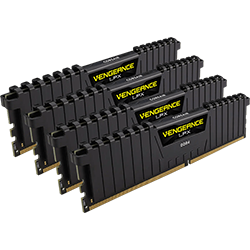 CORSAIR VENGEANCE LPX 128GB (4x32GB) DDR4 3600MHz RAM Kit - High Performance Desktop Memory for Gaming PCs, Workstations & Content Creation