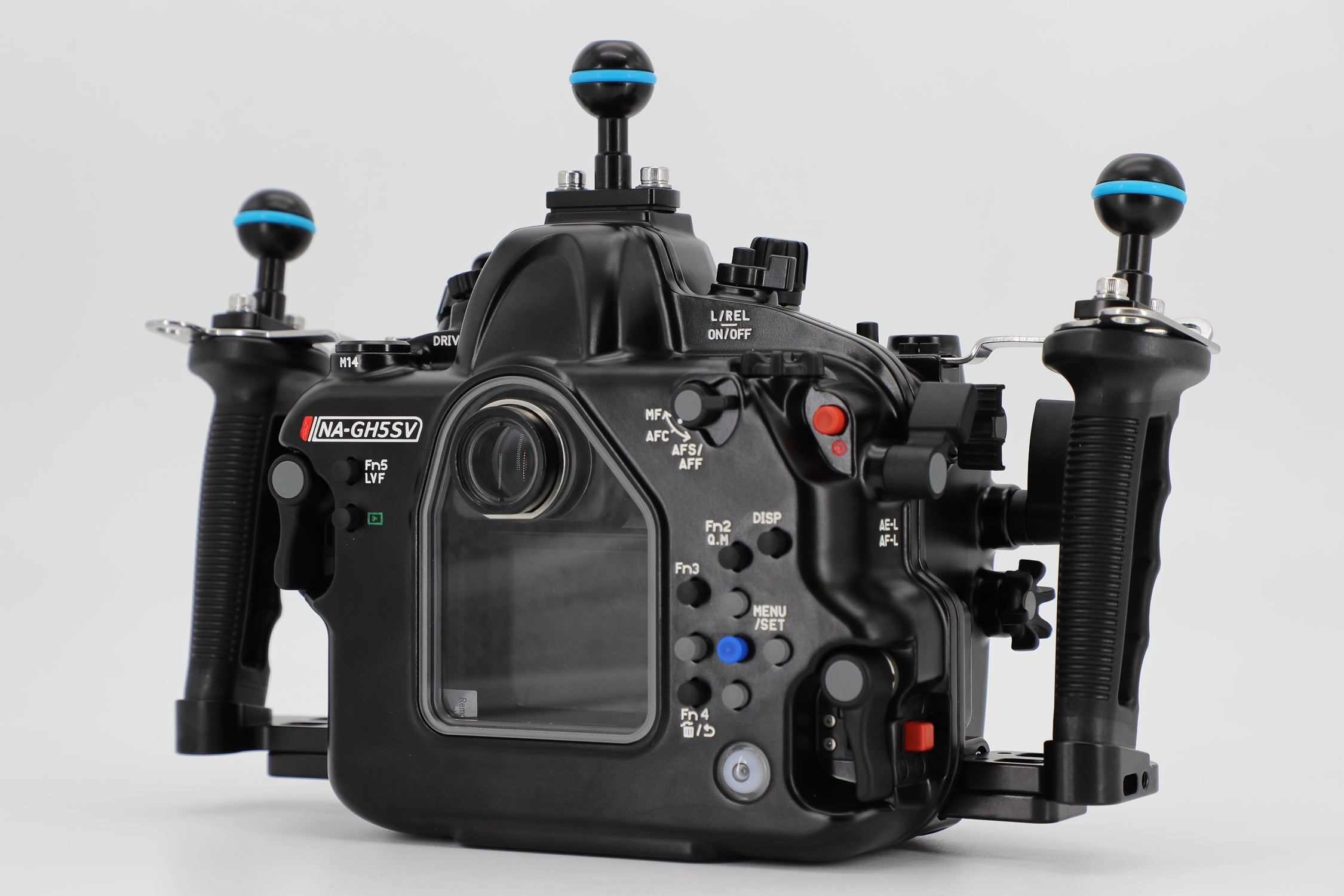 Waterproof Underwater Housing for Panasonic Lumix GH5/GH5S/GH5II Cameras - HDMI 2.0 Support - Ideal for Scuba Diving, Snorkeling & Underwater Photography