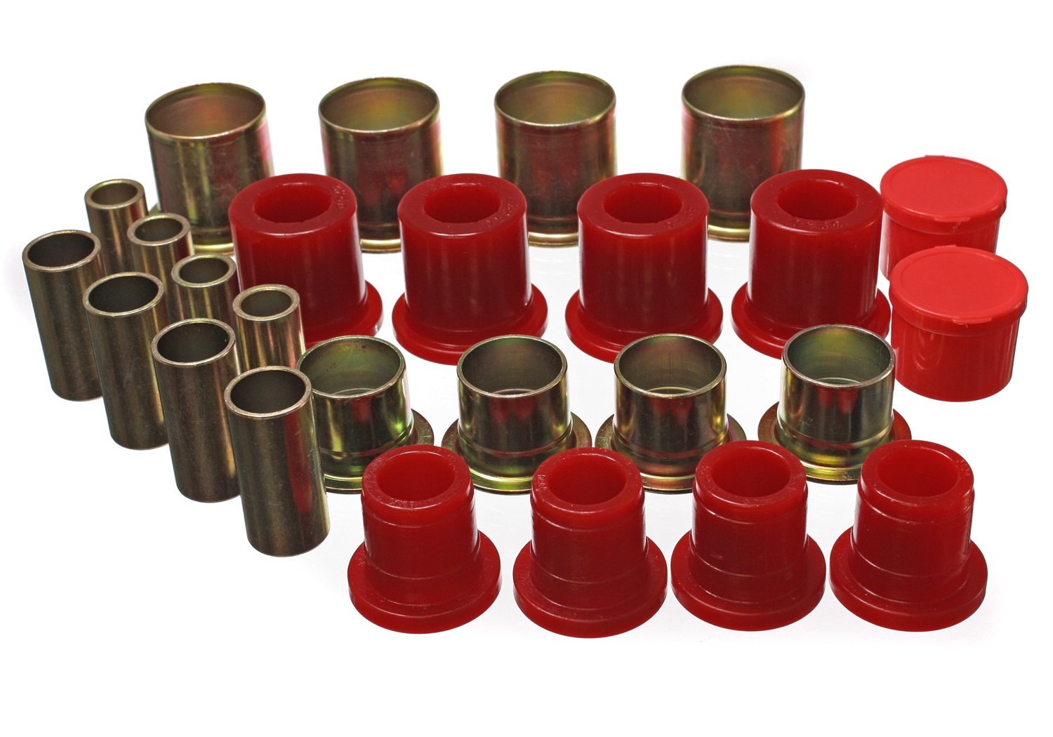 Energy Suspension 3.3161R Polyurethane Control Arm Bushing Kit for GM Vehicles - Improves Handling & Reduces Vibration for Chevy, GMC, Cadillac (Perfect for Off-Roading & Performance Upgrades)