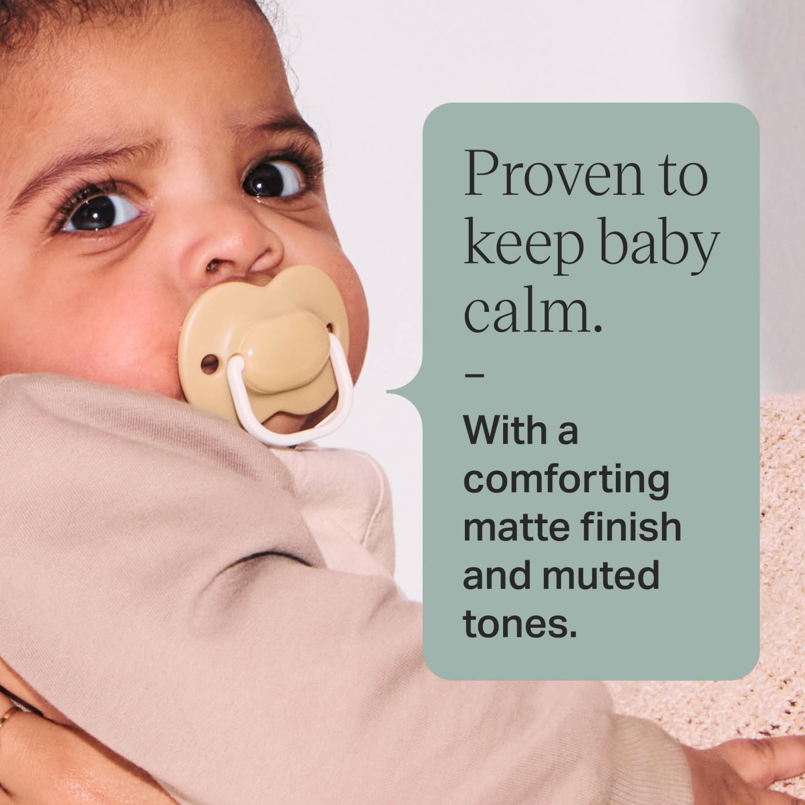 Tommee Tippee Anytime Pacifiers for Babies 18-36 Months - 6 Pack with Reusable Sterilizer Pod - BPA-Free Silicone, Symmetrical Nipple Design - Perfect for Daycare, Travel & Soothing Fussy Infants